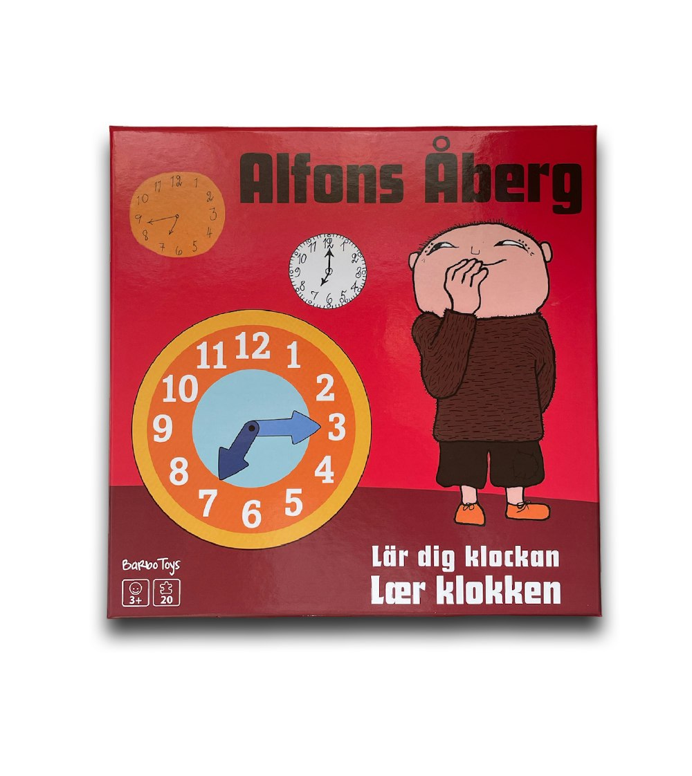Alfons Åberg Lär dig klockan