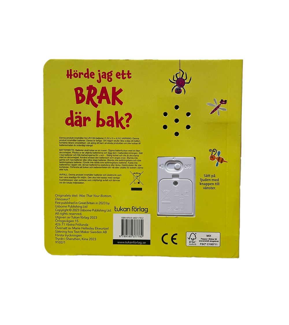 Hörde jag ett brak där bak?