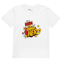 Superhero Mum Organic cotton kids t-shirt