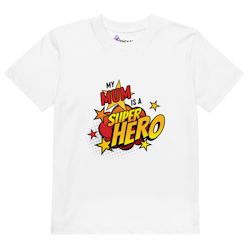 Superhero Mum Organic cotton kids t-shirt
