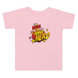 Superhero Mum Toddler Short Sleeve Tee