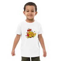 Superhero Mum Organic cotton kids t-shirt