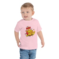 Superhero Mum Toddler Short Sleeve Tee