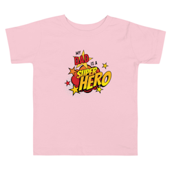Superhero Dad Toddler Short Sleeve Tee