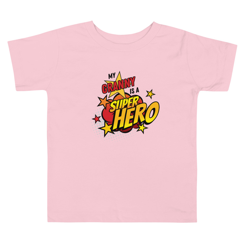 Superhero Granny Toddler Short Sleeve Tee