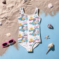 Summer Magic Unicorn All-Over Print Kids Swimsuit