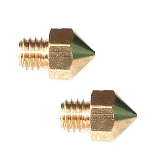 MK8 Brass Nozzle 5 pack 0,4 mm