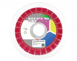 Red glass PLA 850