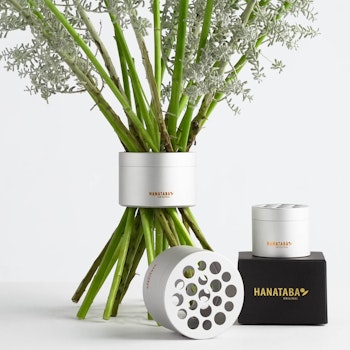 Hanataba en argent nacré - Paquet de 20