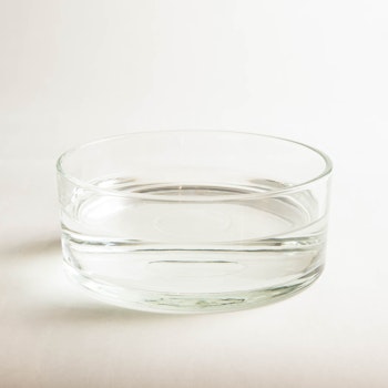 Plat en verre moyen - Paquet de 12