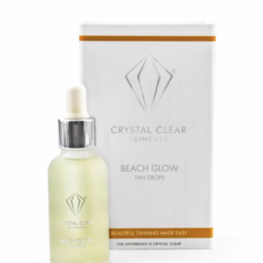 Crystal Clear - Beach Glow Tan Drops