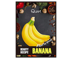 QURET - Beauty Recipe Banana Mask