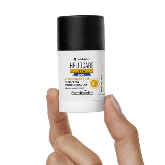 Heliocare 360º Sport Transparent Stick SPF50 - 25 ML