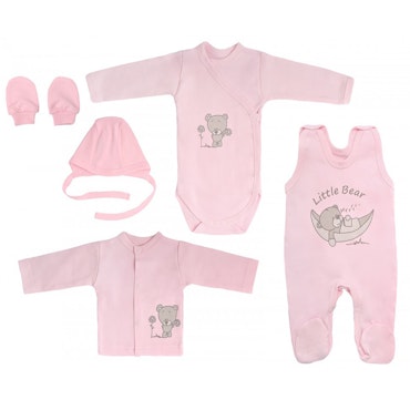 Startpaket - Rosa - 5 delar - Little Bear