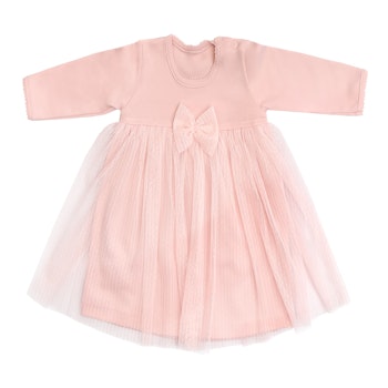 Rosa Babyklänning med tyll  - Princess