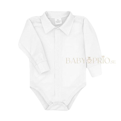 Fynd - Saknar originalförpackning - Nyskick - Vit (moon white) body bomullsskjorta - Ellegance