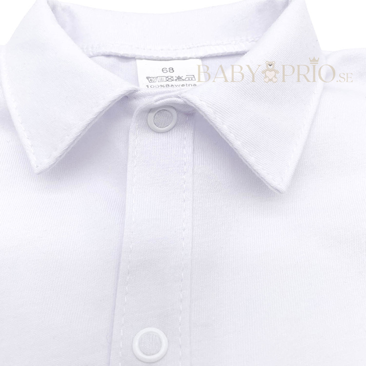 Fynd - Saknar originalförpackning - Nyskick - Vit (moon white) body bomullsskjorta - Ellegance