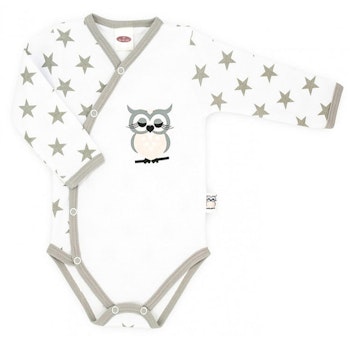 Body med stjärnor - Baby Owl