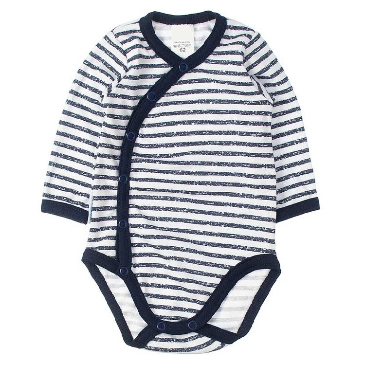 Randig Body - Blue Stripes | BabyPrio