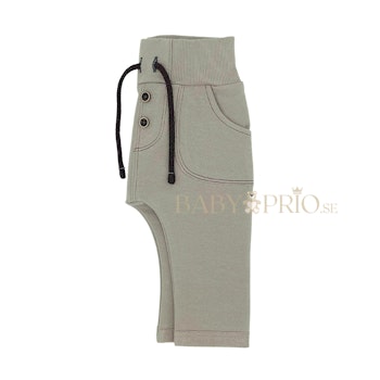 Beige sweatpants med fickor - Casual