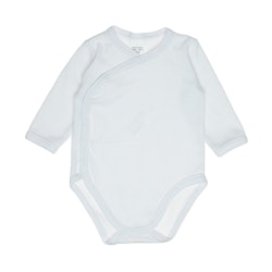 Vit body med smart knäppning - Baby White