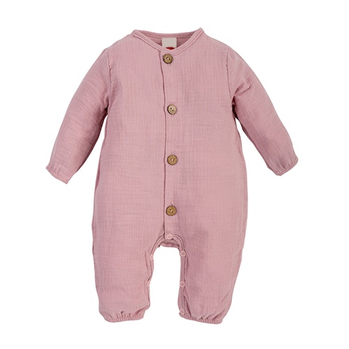 Muslin jumpsuit - Rosa - Natural Baby