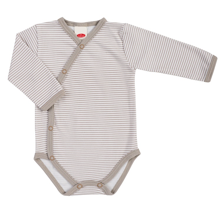 Randig body - beige - Baby Stripes