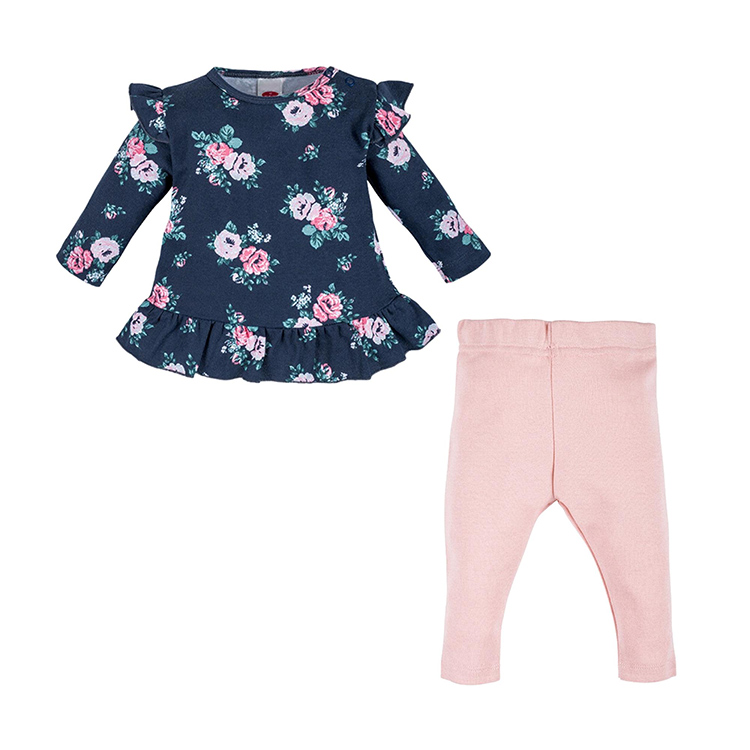 Babyset - 2 delar - Tunika & rosa leggings - Bonica