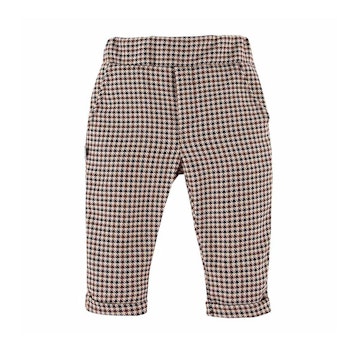 Dogtooth beige/brown byxa - Ceremony