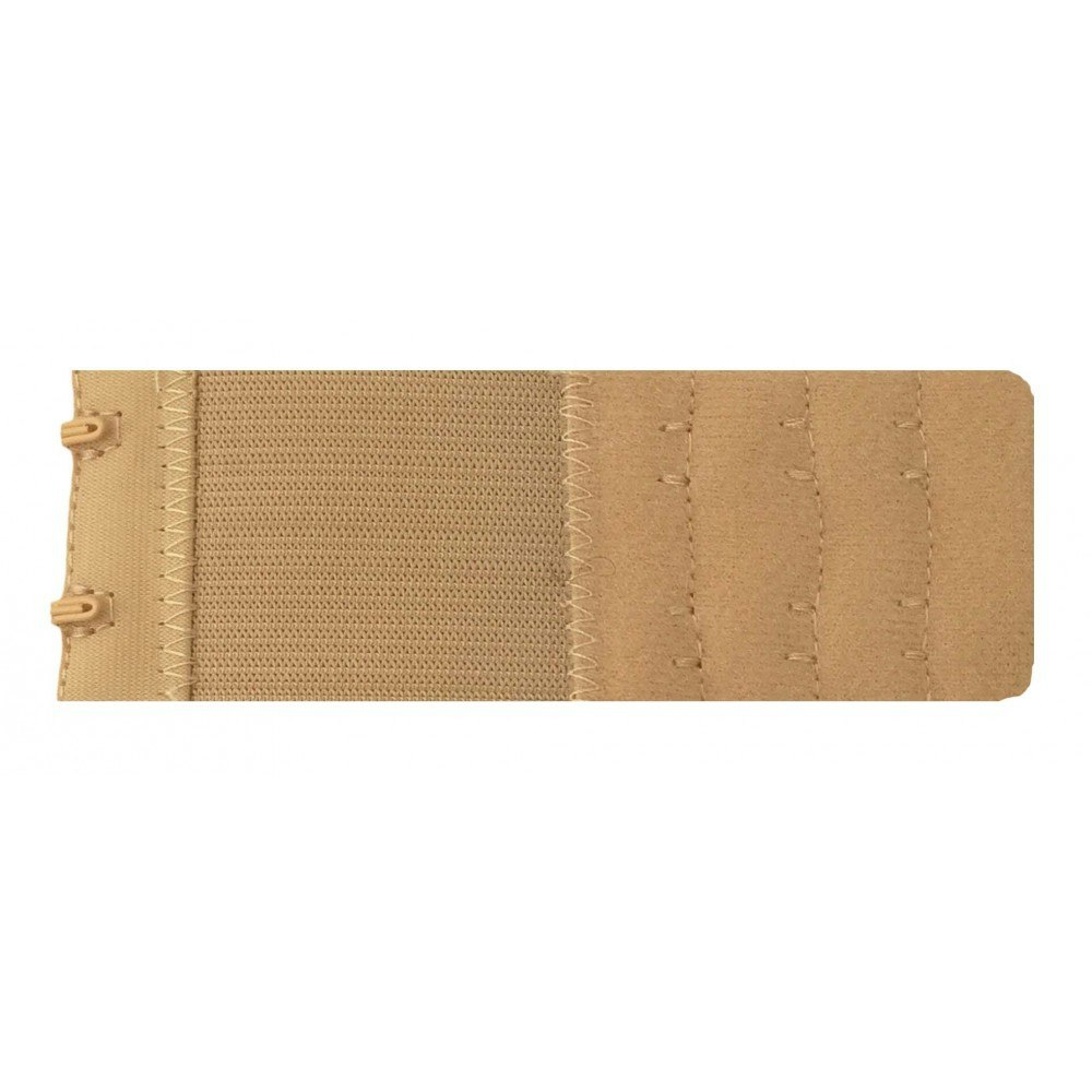 Bh förlängare elastisk beige 2 hakar / hyskor