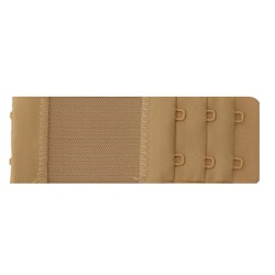 Bh förlängare elastisk beige 2 hakar / hyskor