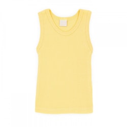 Ribbat linne gult - Classic Baby