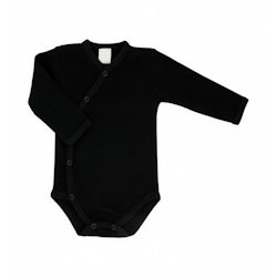 Svart body med smart knäppning - Classic Baby