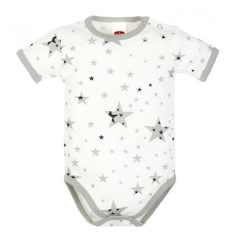 Kortärmad body - Star Teddy