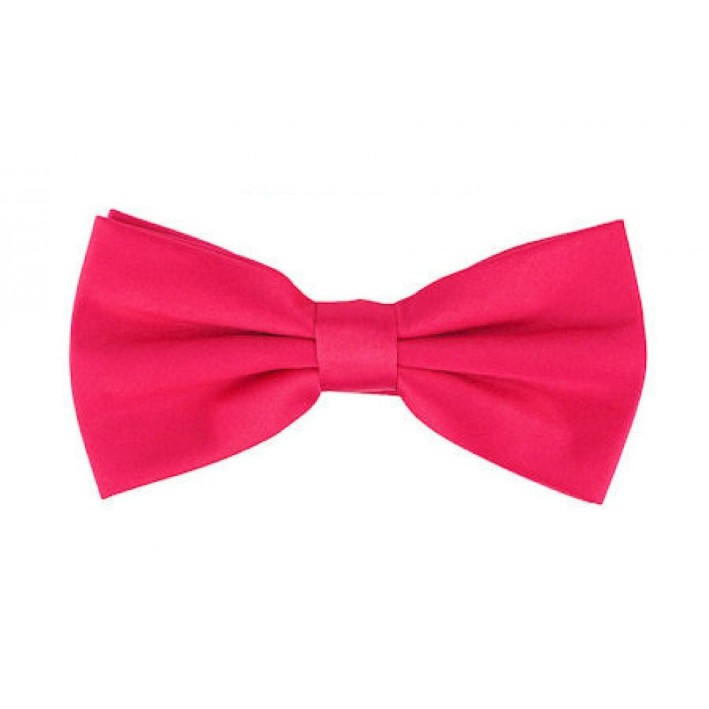 Kostymfluga enkelfärgad rosa