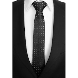 Smal mönstrad slips (för vuxna)