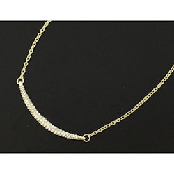 Exklusivt halsband guldigt