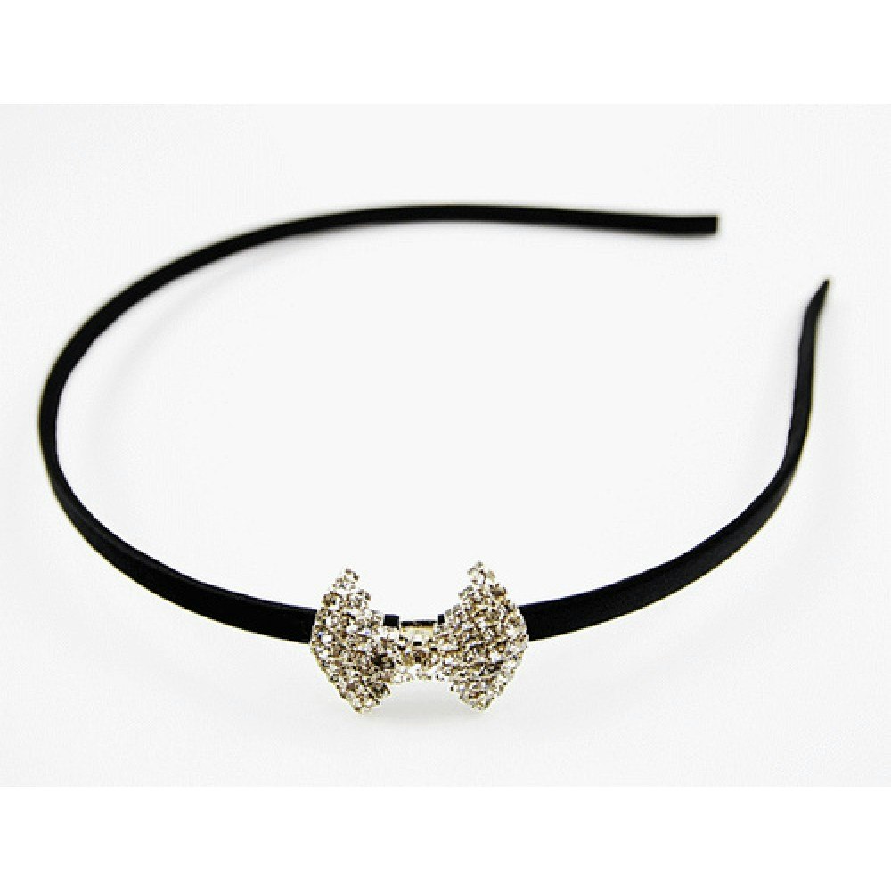 Diadem med vacker rosett