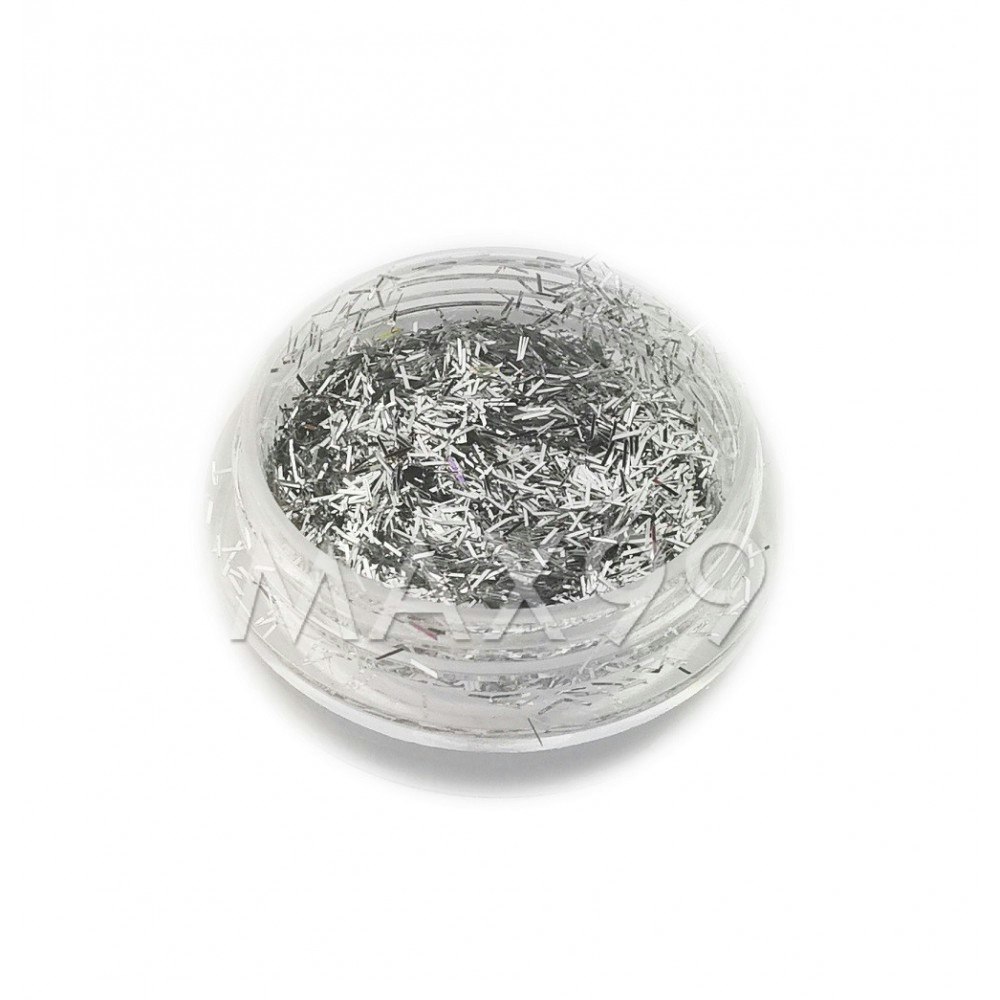 6-pack! Long glitter