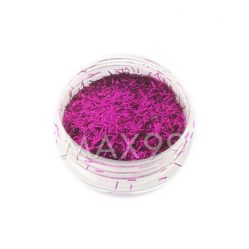 5-pack! Long glitter