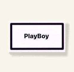 ”PlayBoy” - Klistermärke
