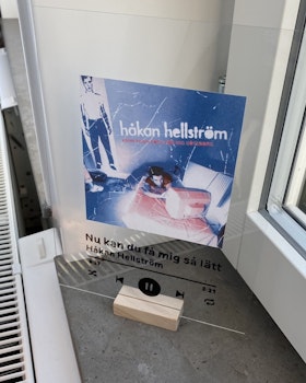 Spotify Glas Tavla