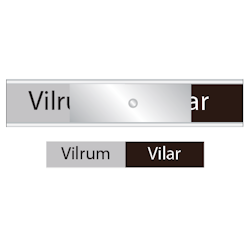 Skylten till vilrummet - Vilrum / Vilar