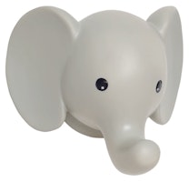 Jabadabado Vägglampa Grå Elefant - Barnlampa med Fjärrkontroll