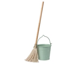 Maileg Set Mopp och Skurhink till Kanin