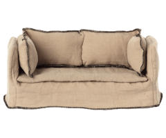 Maileg Soffa till Dockskåp Stor - Brun Beige