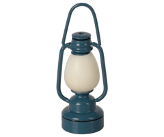Maileg Lykta Blå - Vintage Camping Lantern