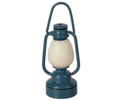 Maileg Lykta Blå - Vintage Camping Lantern