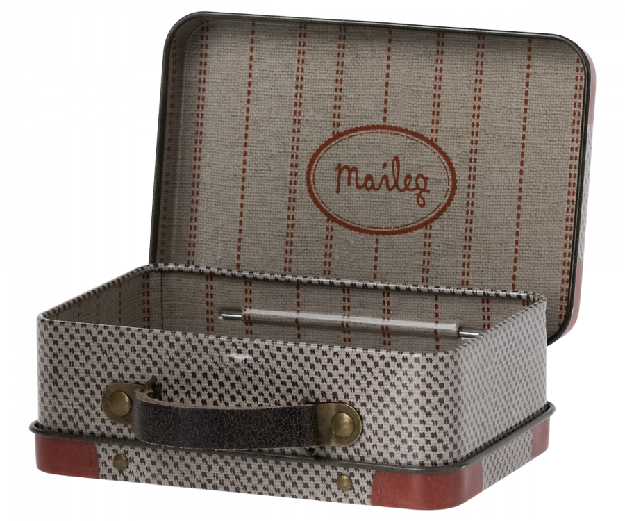 Maileg Resväska i Metall - Vintage Travel Grå