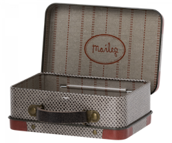 Maileg Resväska i Metall - Vintage Travel Grå